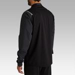 Толстовка T500 непромокаемая взрослая черная KIPSTA, угольно-серый/черный - фото 6