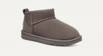 Угги женские UGG Classic Ultra Mini, серый - фото 2