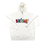 Толстовка Supreme x WTAPS Sic'em! Hooded Sweatshirt 'White', белый - фото