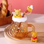Стеклянные стаканы Disney, Strawberry Bear + Coaster - фото 9