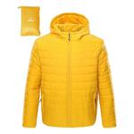 Пуховик Outdoor Ventures Men's (Fold In Pocket), желтый - фото 2