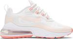 Кроссовки Nike Wmns Air Max 270 React 'Crimson Tint', белый - фото 2