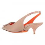 Туфли Santoni, бежевый - фото 3