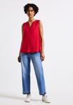 Топ SPLIT NECK - Blouse Street One, красный - фото 2