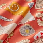 HERMES Шёлковый шарф, Orange Red - фото 6