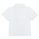 Детская рубашка-поло Lacoste 847551 с коротким рукавом Lacoste kids, белый - фото 2