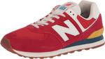 Мужские кроссовки New Balance 574 V2, Team Red/Wave - фото