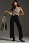 Брюки широкие Maeve Colette в полный рост, черный - фото