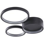 Потолочный светильник Beliani, 36x45x7 см, черный - фото