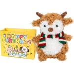 Плюшевая кукла олененок, 18 см Enlightenment, красный - фото 7