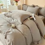 LUOLAI HOME Комплект постельного белья, 180 см, 4 предмета - фото 4