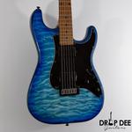 Электрогитара Schecter Traditional Pro - Transparent Blue Burst - фото 3