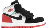 Кроссовки Air Jordan 1 Mid ALT TD Red Black Toe, белый - фото