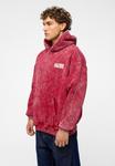 Худи zibi London OVERSIZE ACID WASHED, Burgundy/Bordeaux - фото 6
