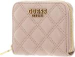 GUESS Женский кошелек Giully Small Zip Around, Beige - фото
