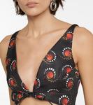 Укороченный топ с принтом Rabanne, Small Firework - фото 4