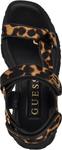 GUESS Women's Lanara сандалии, Black/Leopard 211 - фото 5