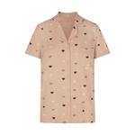 Комплект для сна Skims Soft Lounge Short,  бежевый - фото 2