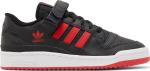 Кроссовки Adidas Forum Low 'Black Vivid Red', черный - фото