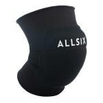 Наколенники волейбольные ВКП100 черные ALLSIX, черный - фото 3