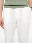 Льняные брюки Zegna, белый - фото 5