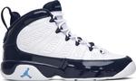Кроссовки Air Jordan 9 Retro GS UNC, синий - фото
