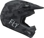 Шлем Fly Racing Kinetic S.E. Tactic для мотокросса, черный/серый - фото 2
