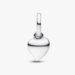 Шарм Pandora Heart Mini Dangle, серебро - фото 2
