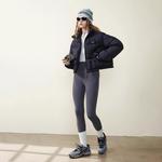 NOTHOMME Женская пуховая куртка, Moonless Black - фото 7