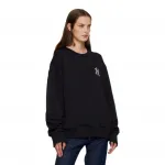 Свитшот с логотипом бейсбола унисекс черный MLB - фото 8