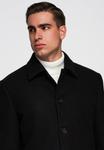 Пальто Ombre Classic coat, Black - фото 4