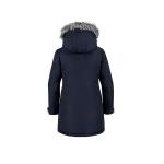 Парка Wantdo Women's Hooded Winter Waterproof Warm Long, темно-синий - фото 2