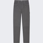 Брюки Givenchy Studded Carpenter, серый - фото