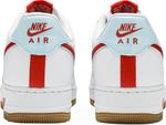 Кроссовки Nike Air Force 1 Low 'White Chile Red', белый - фото 7