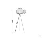 Торшер Beliani, 51x51x145 см, черный - фото 3