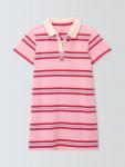 Детское платье-поло в полоску John Lewis, Multi - фото 3