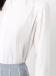 Блузка Haby с оборками SANDRO, белый - фото 5