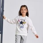 Converse Свитшот Classical Style White для детей 3-7 лет - фото 5