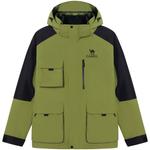 CAMEL Ветровка для любой погоды Unisex, Bamboo Green/Phantom Black - фото