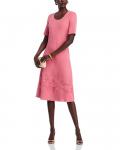 Платье силуэта А-силуэт Misook, розовый - фото 2