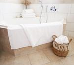 Банное полотенце набор  Zollner, белый - фото 3