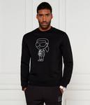 Толстовка Karl Lagerfeld Regular Fit, черный - фото