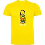 Футболка Kruskis Turn On, желтый - фото