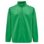 Толстовка Hummel Core XK Poly Half Zip, зеленый - фото