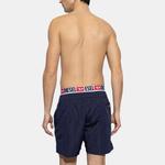 Плавки с принтом логотипа DIESEL, синий - фото 3