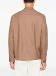 Рубашка с карманами Eleventy, коричневый - фото 4