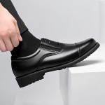 Мужские черные туфли Shanpijiang, черные (без шнуровки) - фото 5