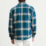 Рубашка из вороньего фланели By Parra, Pine Green - фото 3