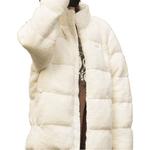 Куртка унисекс белая Puma, белый - фото 4