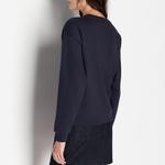 ARMANI EXCHANGE Толстовка AE для женщин темно-синяя - фото 6